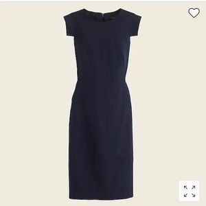 NWT J. Crew Resume Dress, Navy, size 6